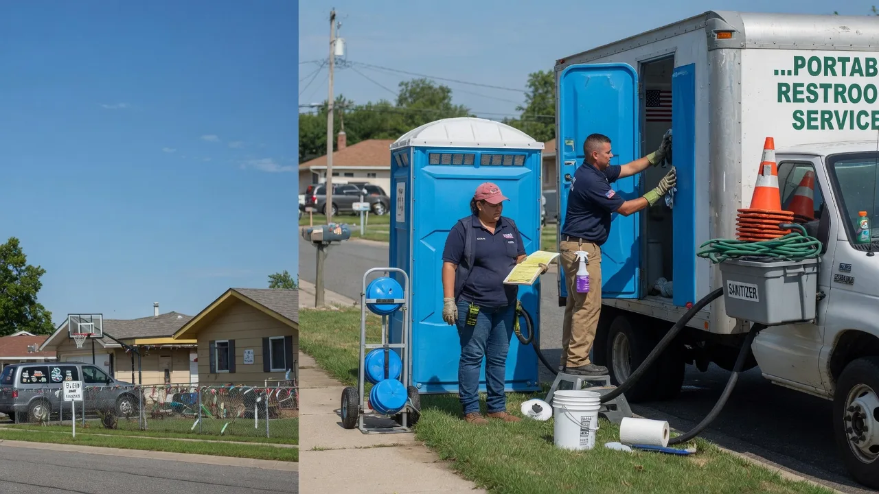 Portable Toilet Rental in Monticello, IL near me